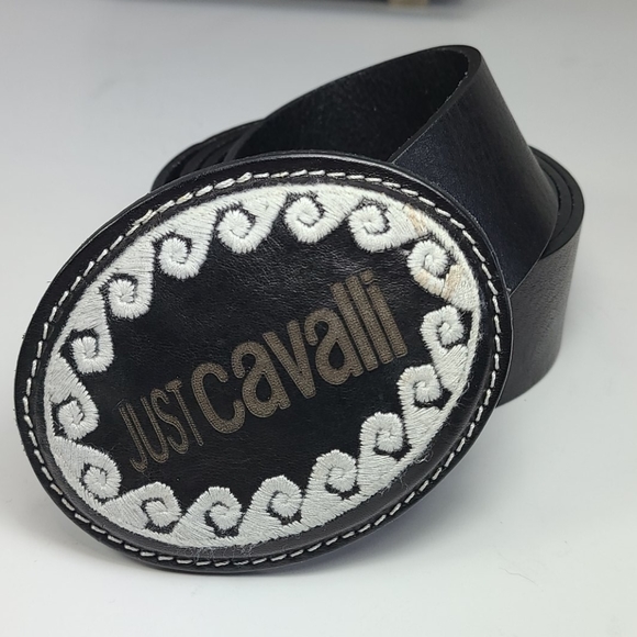 JUST CAVALLI 100% leather belt Made in Italy main image 7